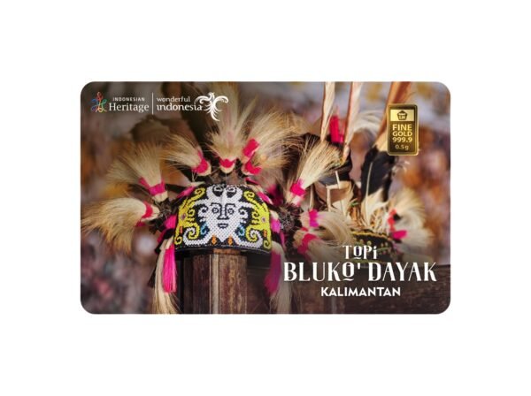 Indonesian Heritage Topi Bluko' Dayak - 0,5 gram