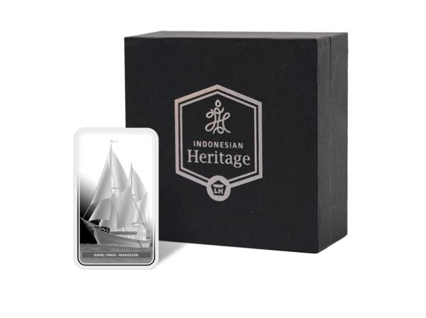 Perak Indonesian Heritage Kapal Pinisi - 1 Toz / 31.103 gram
